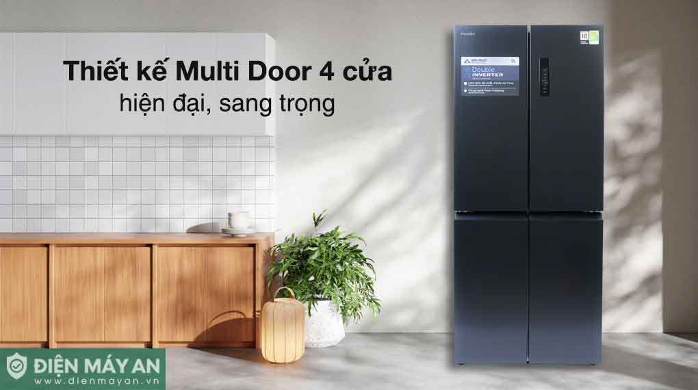 Tủ lạnh Funiki Inverter 415 lít Multi Door HR M8415SB